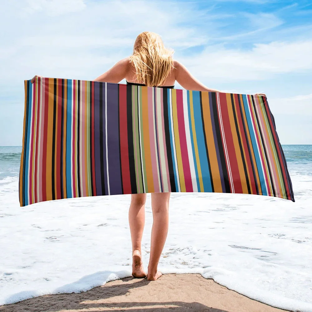 Mexico Style Colorful Stripes Beach Towel Outdoor Sports Swimming Bath Towel Quick-Drying Microfiber Beach Towel Printed Towel
Mexico Style Colorful Stripes Beach Towel Outdoor Sports Swimming Bath Towel Quick-Drying Microfiber Beach Towel Printed Towel