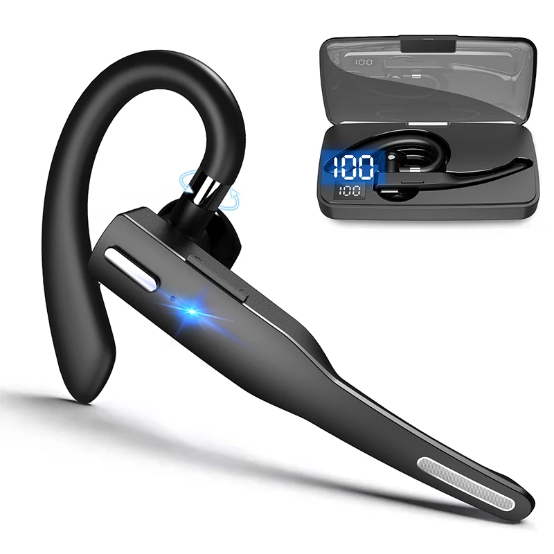 Bluetooth Business Earphone Wireless Earbuds With Mic Single Handsfree For Driving HD Call Headphone Microphone Business Headset
Bluetooth Business Earphone Wireless Earbuds With Mic Single Handsfree For Driving HD Call Headphone Microphone Business Headset