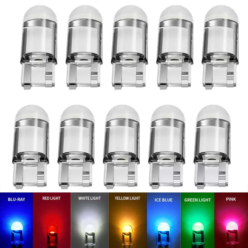 NEW2023 10X T10 W5W 194 COB Glass Car Interior LED Bulbs For Auto Truck Wedge License Plate Lamp Marker Light 6000K Orange Diode
NEW2023 10X T10 W5W 194 COB Glass Car Interior LED Bulbs For Auto Truck Wedge License Plate Lamp Marker Light 6000K Orange Diode