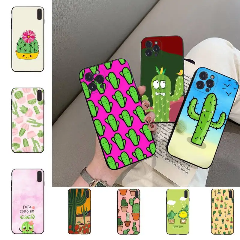Cartoon cactus Phone Case For iPhone 14 13 12 Mini 11 Pro XS Max X XR SE 6 7 8 Plus Soft Silicone Cover
Cartoon cactus Phone Case For iPhone 14 13 12 Mini 11 Pro XS Max X XR SE 6 7 8 Plus Soft Silicone Cover