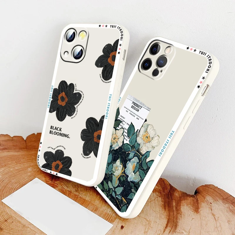 Flower Luxury Scene Art Phone Case For Apple iPhone 14 13 12 Mini 11 XS Pro Max X XR 8 7 SE 2020 Armour Liquid Rope Cover
Flower Luxury Scene Art Phone Case For Apple iPhone 14 13 12 Mini 11 XS Pro Max X XR 8 7 SE 2020 Armour Liquid Rope Cover