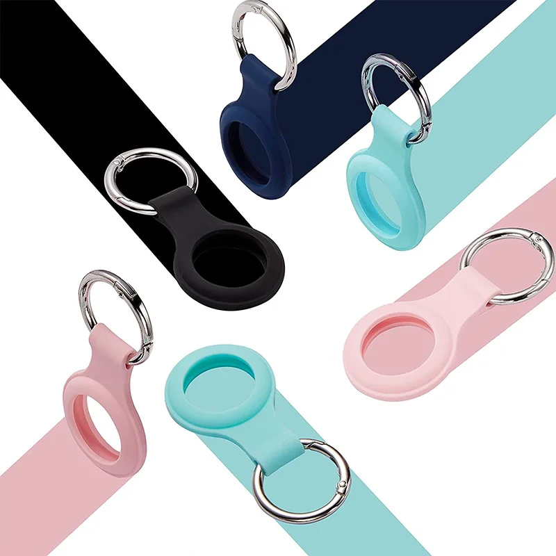 For Apple Airtag Liquid Silicone Case Colorful Leather Keychain Case For Airtag Tracker Locator Anti-Lost Case Air tag Case
For Apple Airtag Liquid Silicone Case Colorful Leather Keychain Case For Airtag Tracker Locator Anti-Lost Case Air tag Case