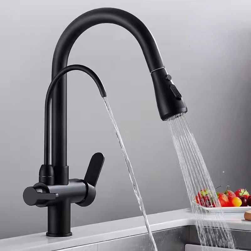 Kitchen Pull-out Faucet Three-in-One Hot and Cold Household Pure Water Purifier Direct Drink Washing Basin Sink Sink
Kitchen Pull-out Faucet Three-in-One Hot and Cold Household Pure Water Purifier Direct Drink Washing Basin Sink Sink