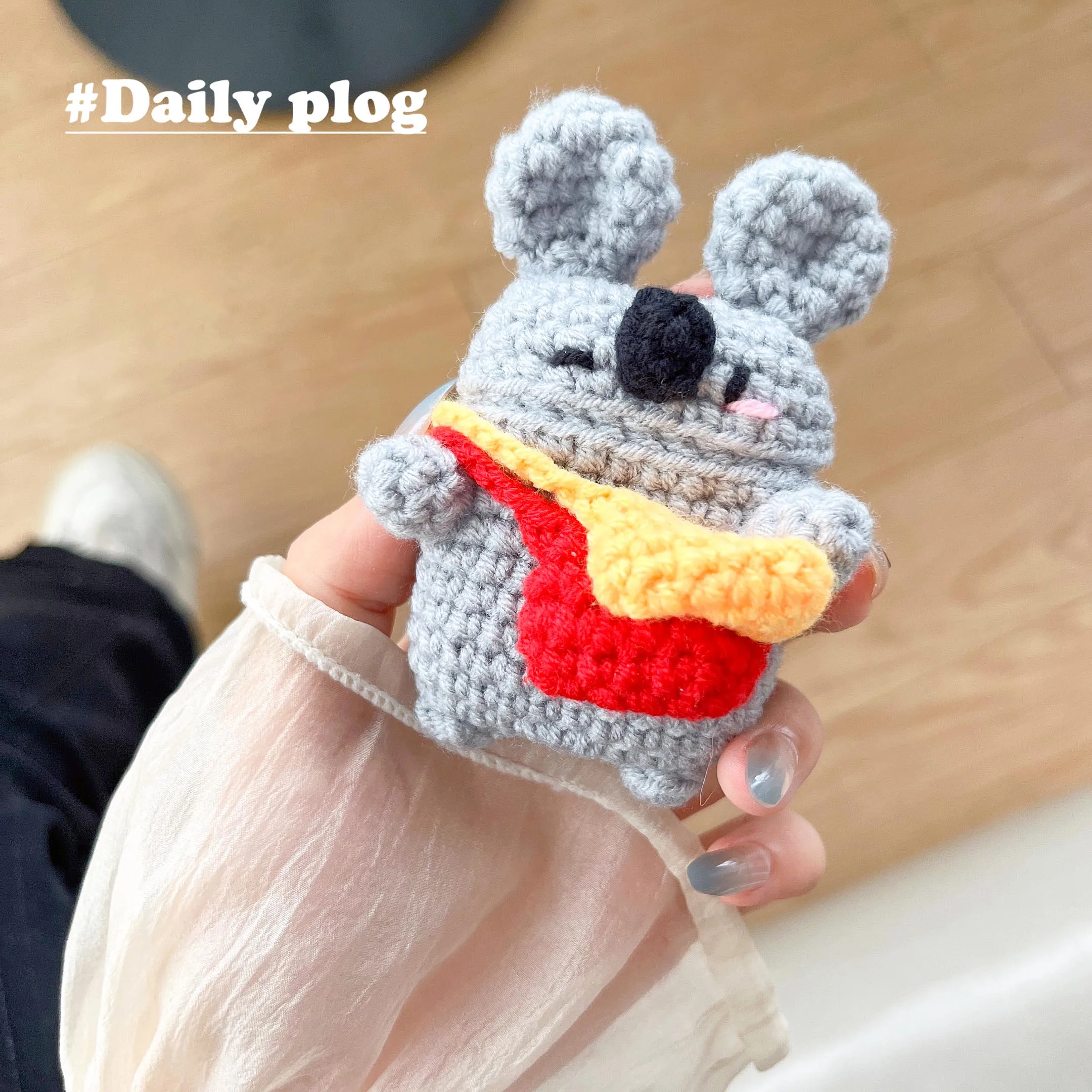 Knitted Wool Cartoon Koala Earphone Case for AirPods 1 2 3 Pro Air Pods Pro2 Wireless Bluetooth Charging Box Cute Cover
Knitted Wool Cartoon Koala Earphone Case for AirPods 1 2 3 Pro Air Pods Pro2 Wireless Bluetooth Charging Box Cute Cover