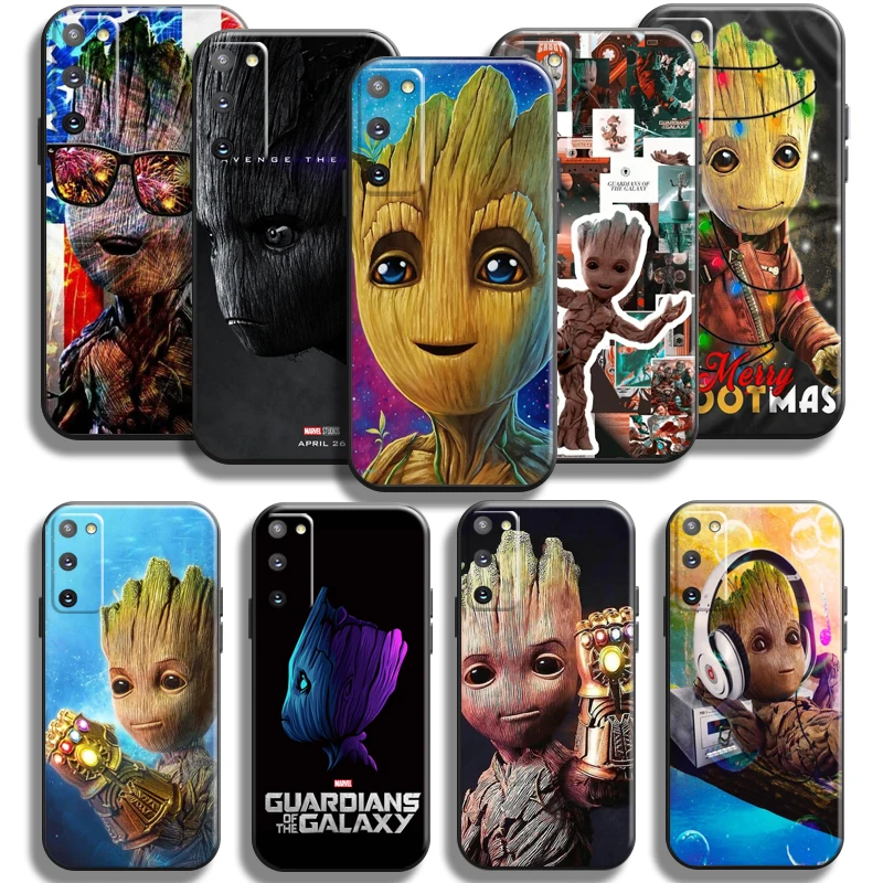 Marvel Groot Phone Case For Samsung Galaxy S22 S21 S20 Plus Ultra 5G Case For Samsung S21 S20 FE Soft Liquid Silicon Black
Marvel Groot Phone Case For Samsung Galaxy S22 S21 S20 Plus Ultra 5G Case For Samsung S21 S20 FE Soft Liquid Silicon Black