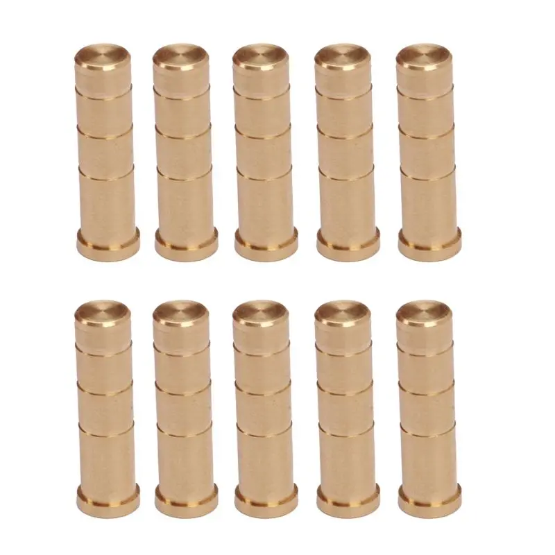 10Pcs/pack Copper for SEAT Shaft Arrowhead Connectors Fit ID 6.2mm Insert Carbon Shaft Screw Broadhead Adapter H053
10Pcs/pack Copper for SEAT Shaft Arrowhead Connectors Fit ID 6.2mm Insert Carbon Shaft Screw Broadhead Adapter H053