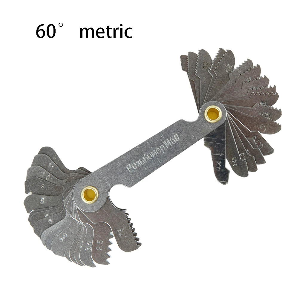 55/60 Degree Metric Inch Thread Plug Gauge Carbon Steel Pitch Gauge Measuring Lathe Tool 60 Degree And 55 Degree Pitch Gauge
55/60 Degree Metric Inch Thread Plug Gauge Carbon Steel Pitch Gauge Measuring Lathe Tool 60 Degree And 55 Degree Pitch Gauge