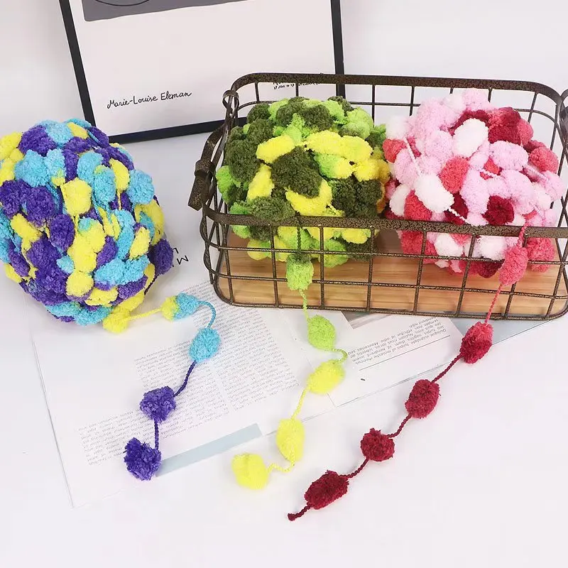 130g Wool Ball Bean String Hand Woven Cushion Yarn Knitted Blanket Diy Material Crochet Yarns for Knitting and Crochet
130g Wool Ball Bean String Hand Woven Cushion Yarn Knitted Blanket Diy Material Crochet Yarns for Knitting and Crochet