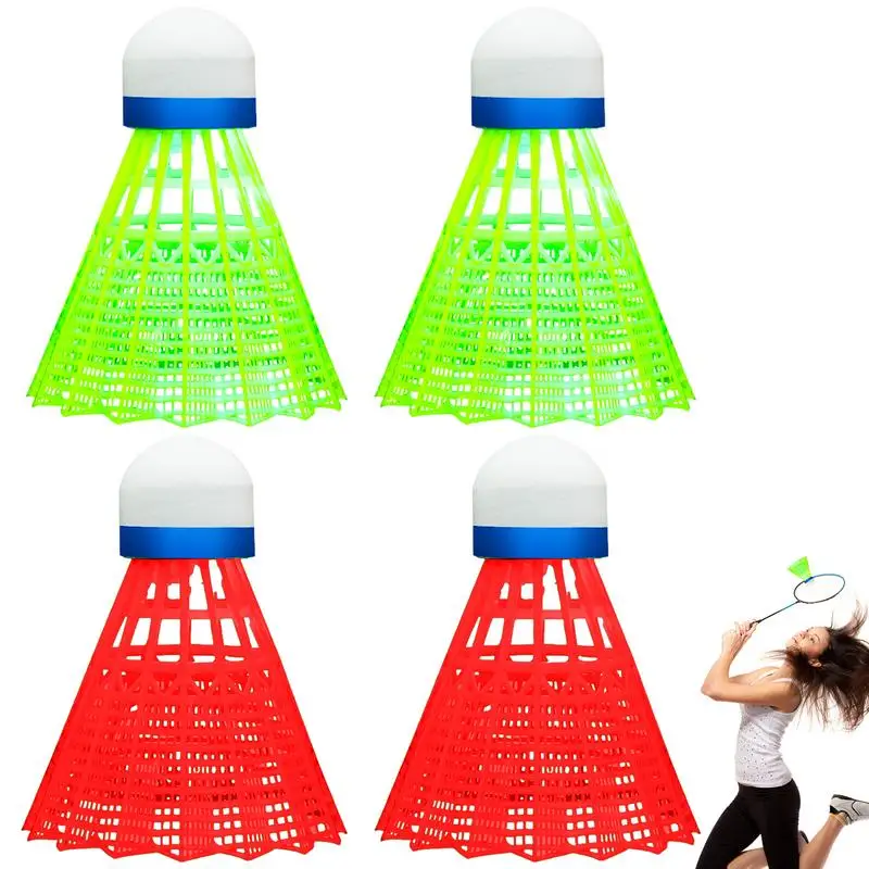 Lighting Badminton Foam Ball Head Luminous Colorful Shuttlecock Outdoor Sports Entertainment Night Training Ball
Lighting Badminton Foam Ball Head Luminous Colorful Shuttlecock Outdoor Sports Entertainment Night Training Ball