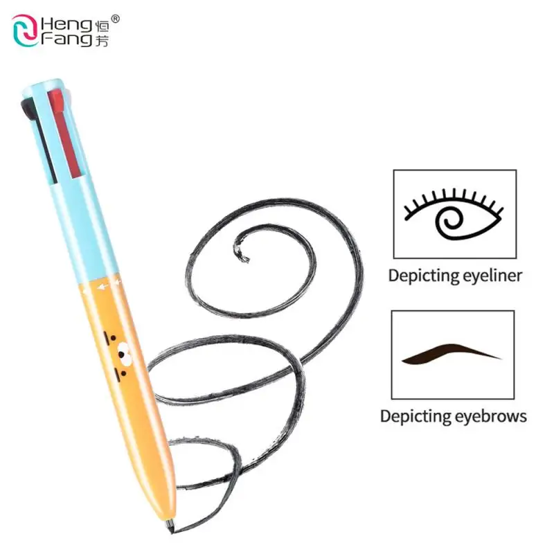 Hengfang Four In One Makeup Pen Multi Effect Eyebrow Pen Eyeliner Lipliner Colorful Funny Eye Makeup Pen Cosmetics Maquillaje 
Hengfang Four In One Makeup Pen Multi Effect Eyebrow Pen Eyeliner Lipliner Colorful Funny Eye Makeup Pen Cosmetics Maquillaje