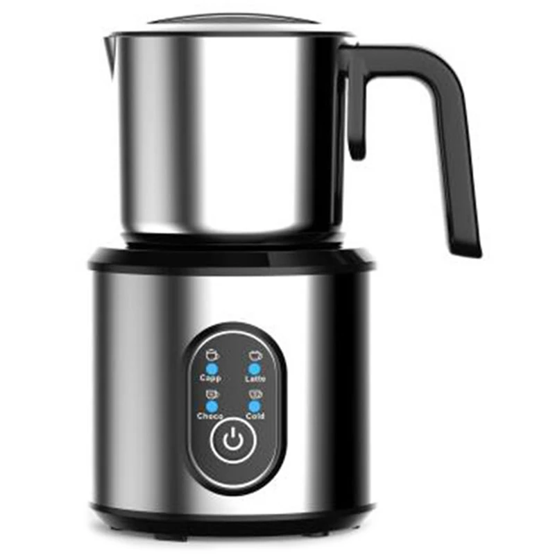 Milk Frother,700Ml 4In1 Electric Milk Frother Stainless Steel, For Coffee,Cappuccino Auto-Off & Easy Cleaning EU Plug
Milk Frother,700Ml 4In1 Electric Milk Frother Stainless Steel, For Coffee,Cappuccino Auto-Off & Easy Cleaning EU Plug