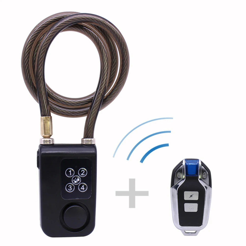 Password Anti-Theft Bluetooth-compatible Smart Bike Lock Wireless Remote Control Bicycle Cycling Security Alarm for Door Outdoor
Password Anti-Theft Bluetooth-compatible Smart Bike Lock Wireless Remote Control Bicycle Cycling Security Alarm for Door Outdoor