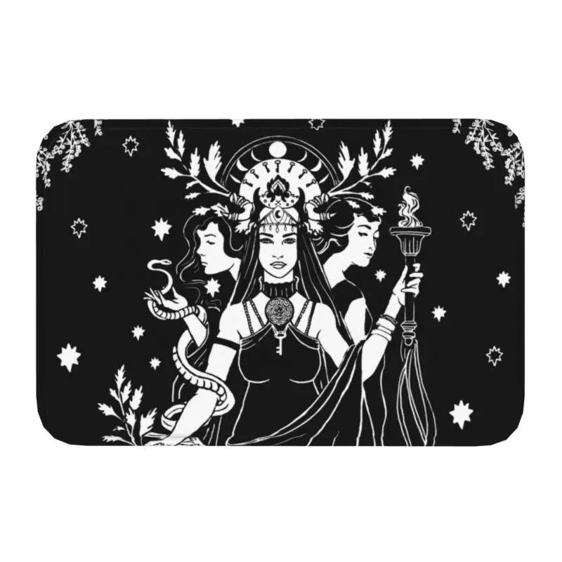 Hekate Triple Goddess Doormat Entrance Kitchen Bathroom Floor Door Mats Goth Occult Halloween Witch Bedroom Balcony Rug Carpet
Hekate Triple Goddess Doormat Entrance Kitchen Bathroom Floor Door Mats Goth Occult Halloween Witch Bedroom Balcony Rug Carpet