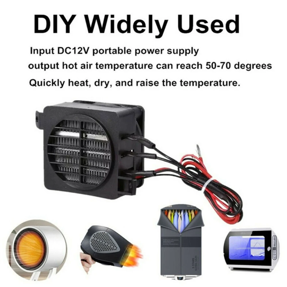 180W 12V DC Thermostatic Electric Heater PTC Car Air Heater Temperature Incubator Heating Element For Humidifier Condition
180W 12V DC Thermostatic Electric Heater PTC Car Air Heater Temperature Incubator Heating Element For Humidifier Condition