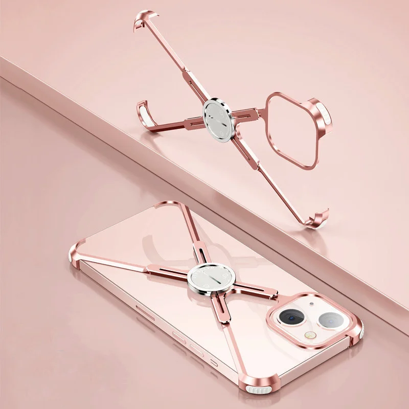 X Shape Metal Bumper Phone Case For iPhone 13 Pro Max Case Shockproof Aluminum Cover For iPhone 13 Genuine
X Shape Metal Bumper Phone Case For iPhone 13 Pro Max Case Shockproof Aluminum Cover For iPhone 13 Genuine