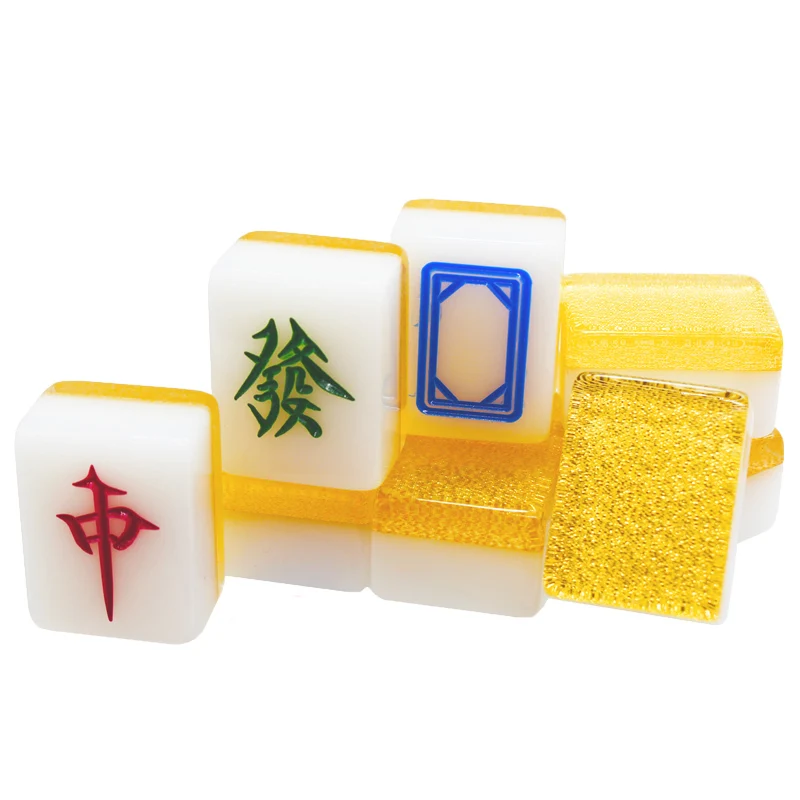 

Crystal Chess Mahjong Set Professional Luxury Family Table Games Mahjong Table Chess Board Game Jogo Xadrez Party Games