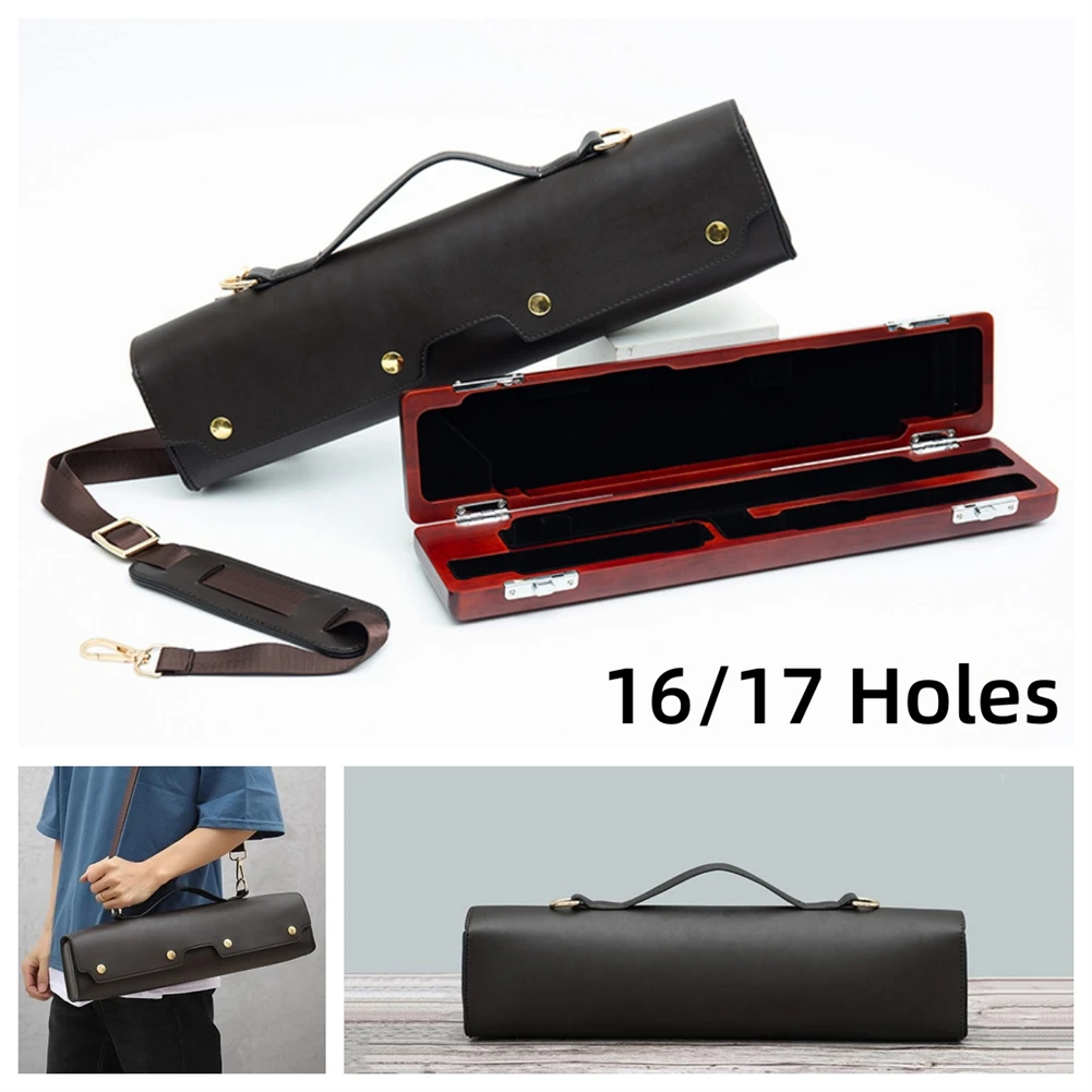 Portable Flute Case 16 17 Holes Flute Case Cover Waterproof PU Leather Flute Bag Wooden Box Lightweight Black Box Cover
Portable Flute Case 16 17 Holes Flute Case Cover Waterproof PU Leather Flute Bag Wooden Box Lightweight Black Box Cover
