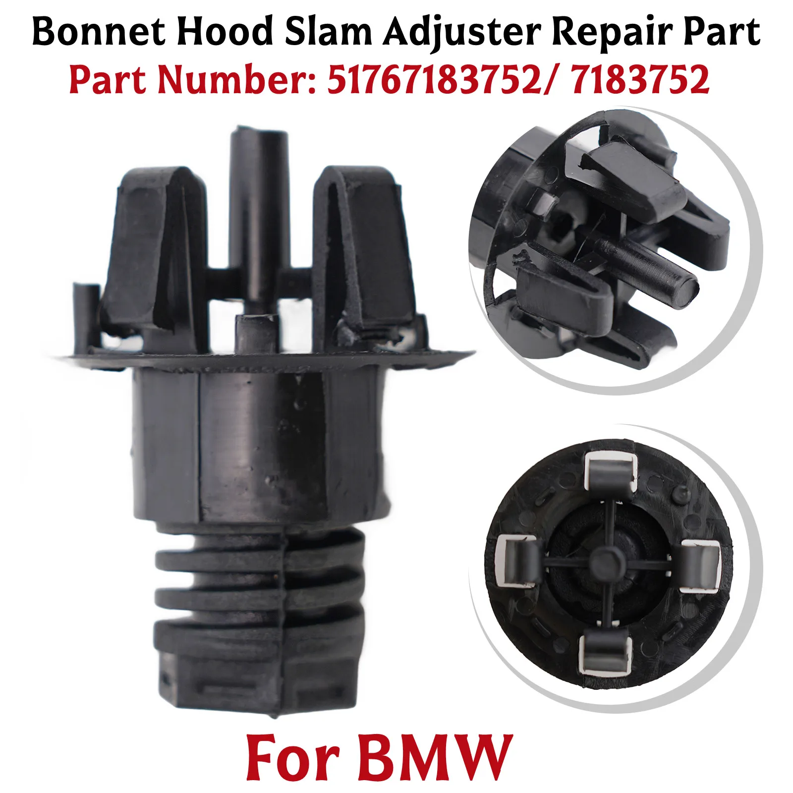 Для регулятора капота BMW 51-76-7-183-752, 1 резиновый буферный блок, черный 51767183752 7183752 Запасные части для ремонта капота
Для регулятора капота BMW 51-76-7-183-752, 1 резиновый буферный блок, черный 51767183752 7183752 Запасные части для ремонта капота