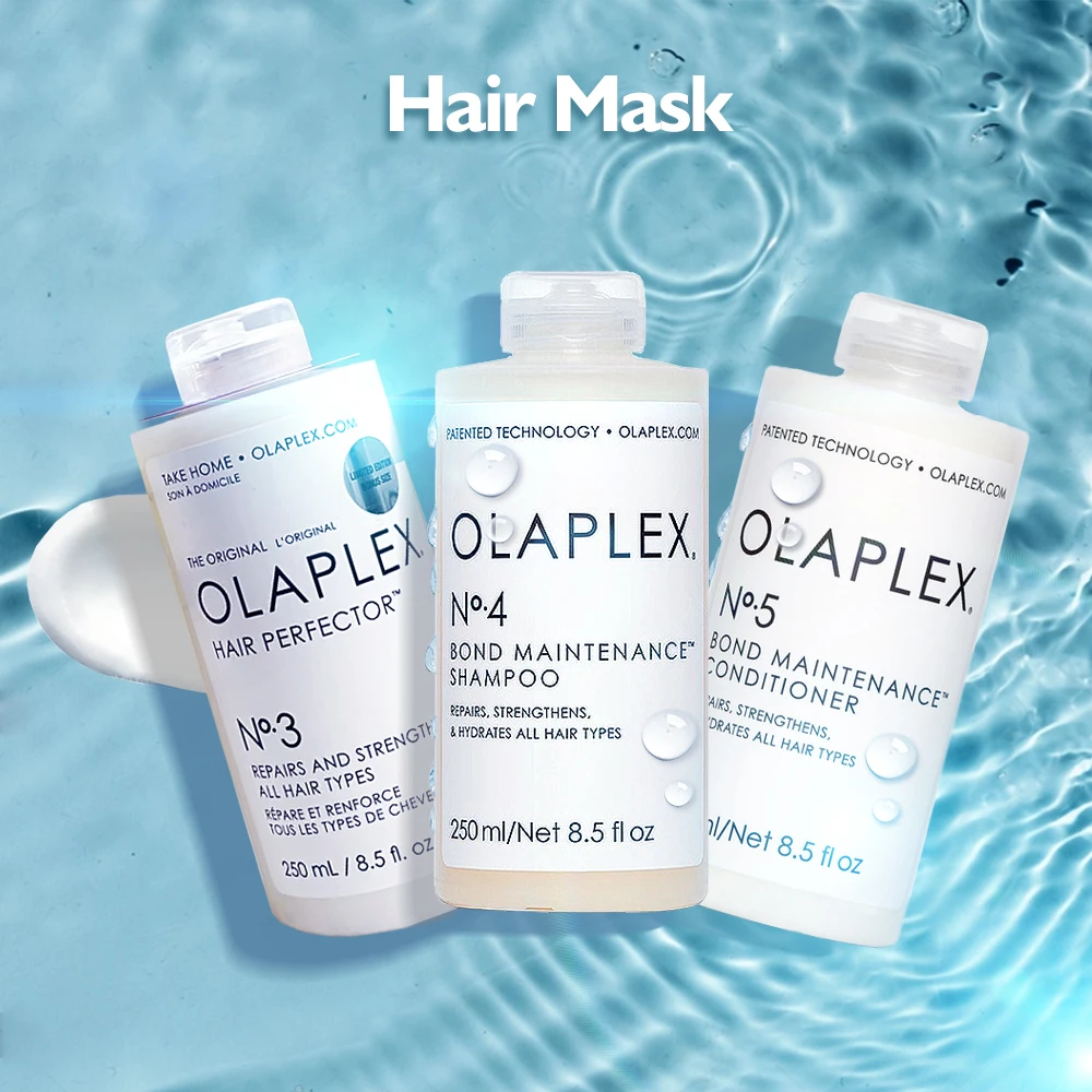 OLAPLEX No.3/4/5 Shampoo Conditioner Set Smoothing Nourishes Repair Hair Structure Remove Damaged Frizz Hair Care Products 3PCS
OLAPLEX No.3/4/5 Shampoo Conditioner Set Smoothing Nourishes Repair Hair Structure Remove Damaged Frizz Hair Care Products 3PCS