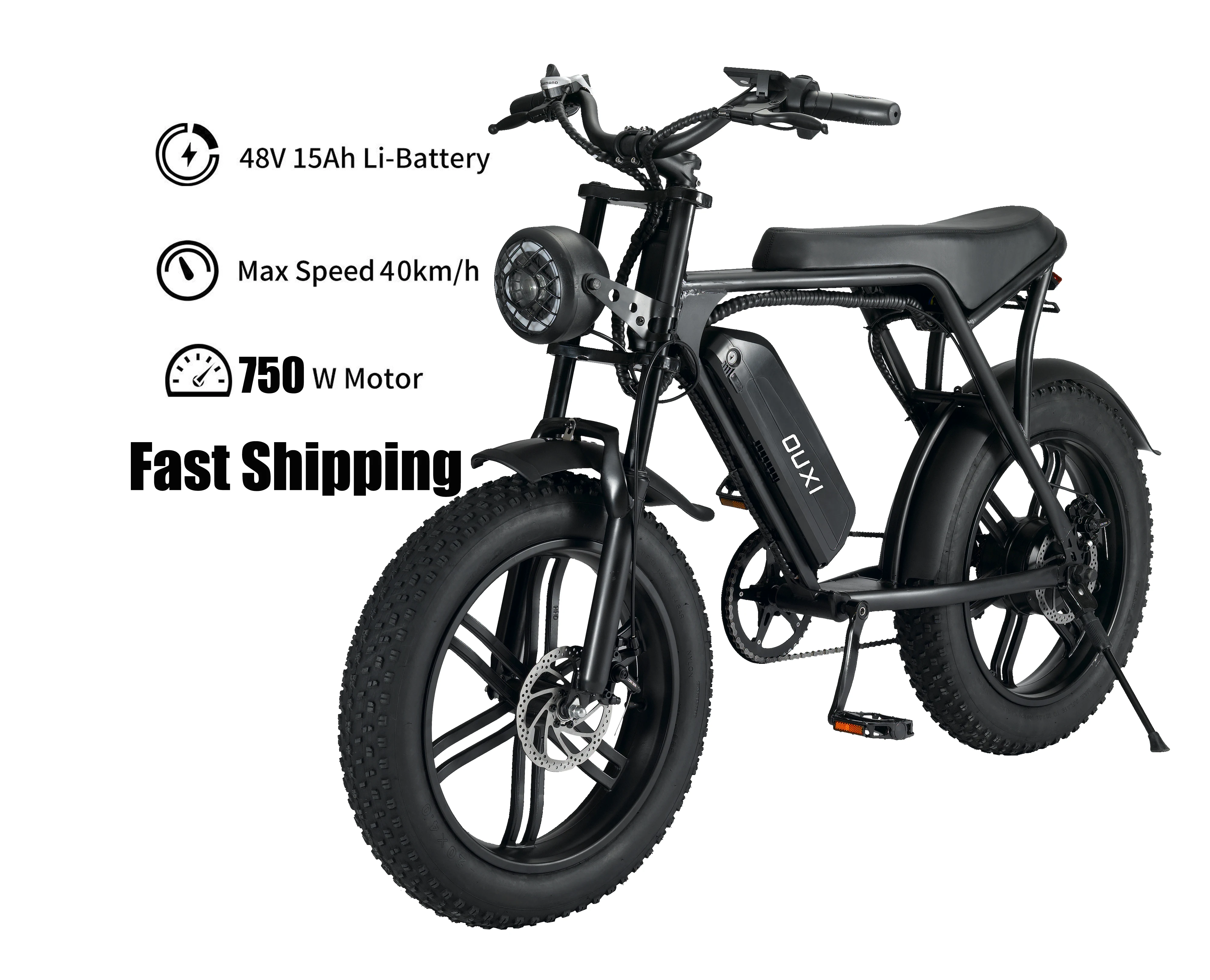 EU USA Germany warehouse fast shipping Electric bike with 48V 15Ah battery fat tire E bike electric bicycle
EU USA Germany warehouse fast shipping Electric bike with 48V 15Ah battery fat tire E bike electric bicycle