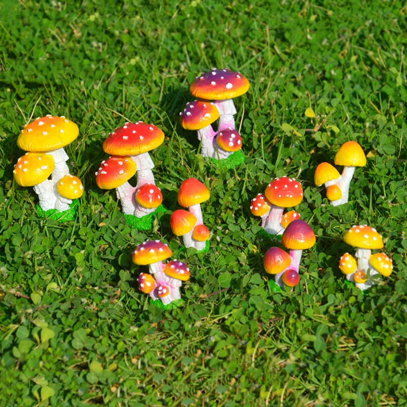 1 PC Home Decorations Accessories Simulate Mushroom Ornament Figurine Resin Resin Mini Mushroom Mini Garden Cartoon
1 PC Home Decorations Accessories Simulate Mushroom Ornament Figurine Resin Resin Mini Mushroom Mini Garden Cartoon