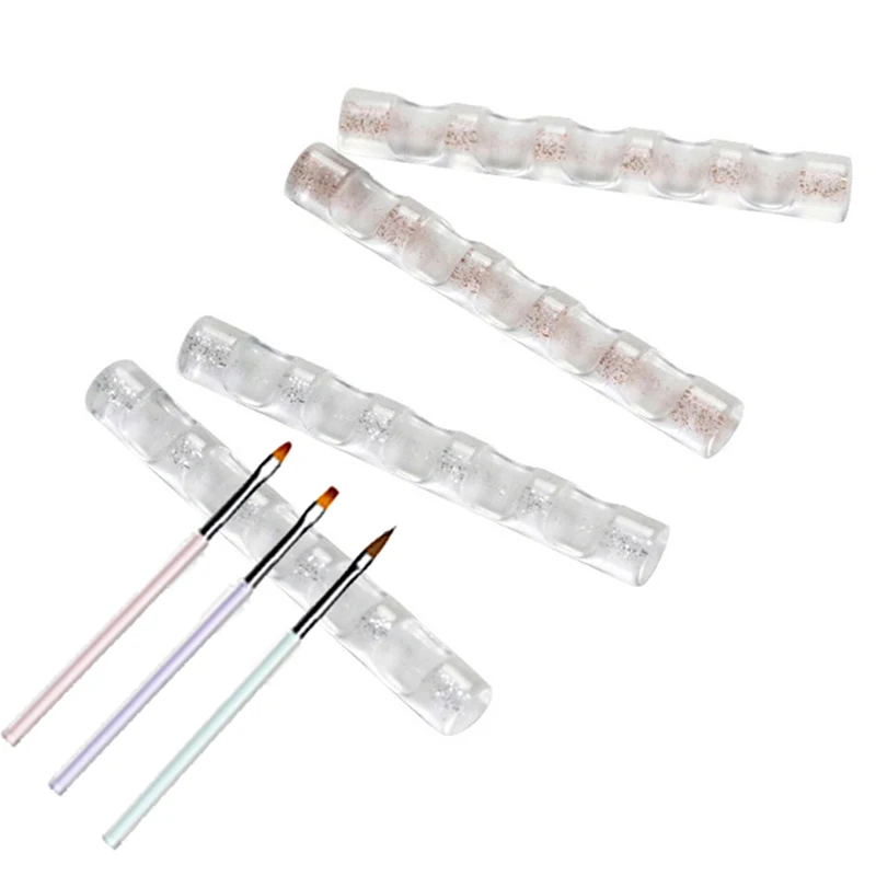 1Pc Nail Brush Stand Colorful Acrylic Holder Display Stand Rest For 5 Nail Art Pen Nail Art Manicure Design Tool Display
1Pc Nail Brush Stand Colorful Acrylic Holder Display Stand Rest For 5 Nail Art Pen Nail Art Manicure Design Tool Display