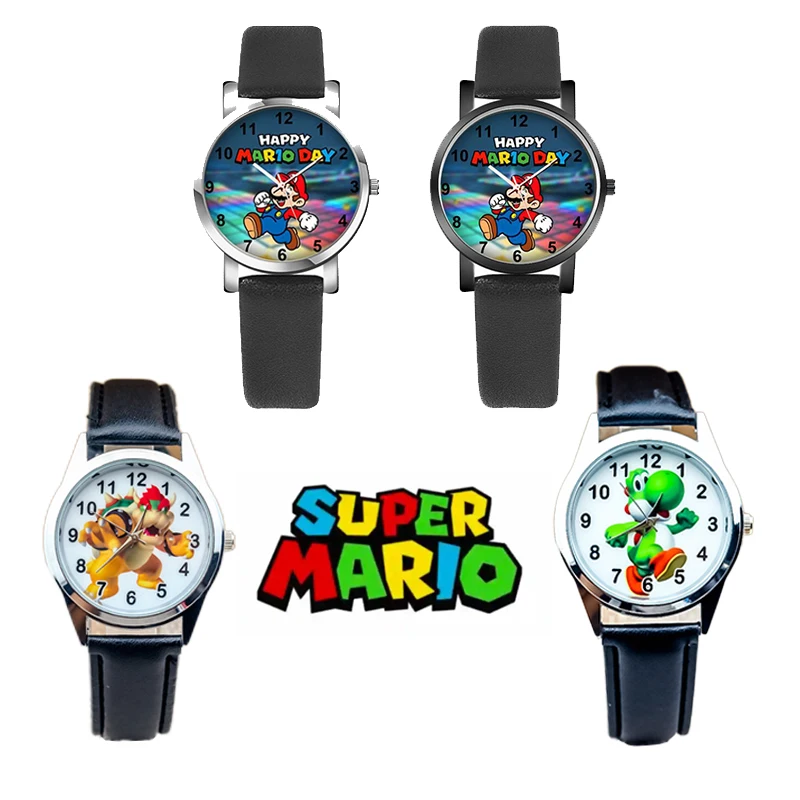 New Super Mario Bros Creative Comic Anime Figure Children's Watch Electronic Quartz PU Belt Watch Kids Boys Birthday X-mas Gifts
New Super Mario Bros Creative Comic Anime Figure Children's Watch Electronic Quartz PU Belt Watch Kids Boys Birthday X-mas Gifts