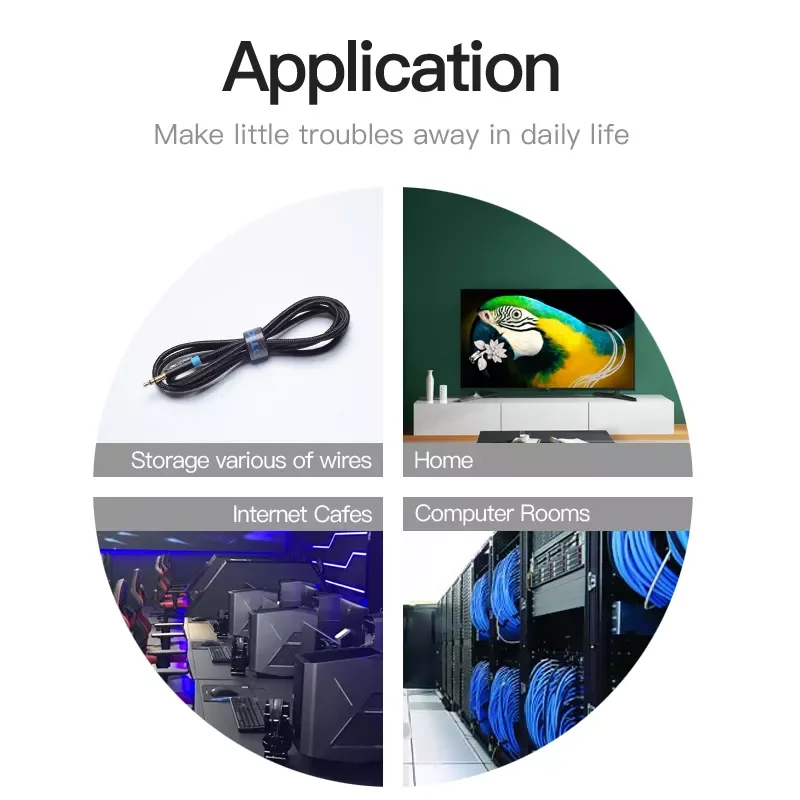 Cable Organizer Wire Winder Clip Earphone Holder Mouse Cord Protector HDMI Cable Management for Type C Micro USB Cable
Cable Organizer Wire Winder Clip Earphone Holder Mouse Cord Protector HDMI Cable Management for Type C Micro USB Cable