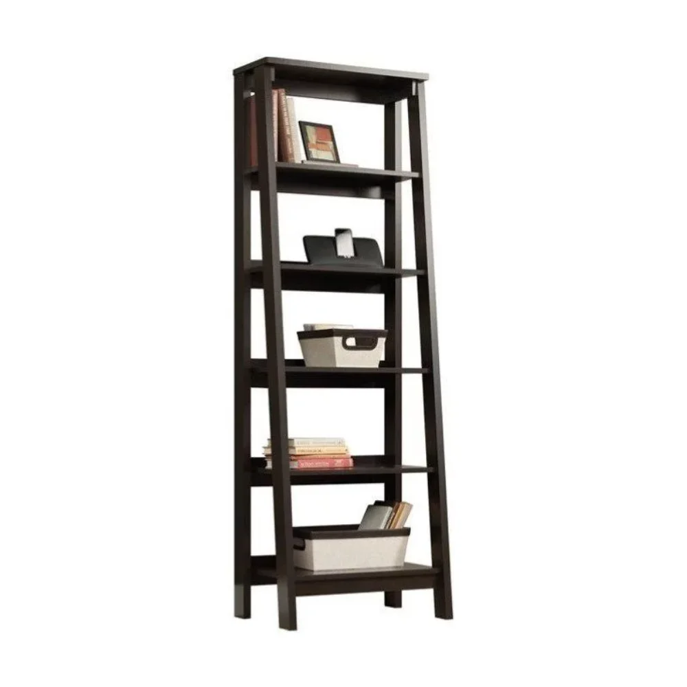 Trestle 5 - Shelf Bookcase, Jamocha Wood Finish
Trestle 5 - Shelf Bookcase, Jamocha Wood Finish