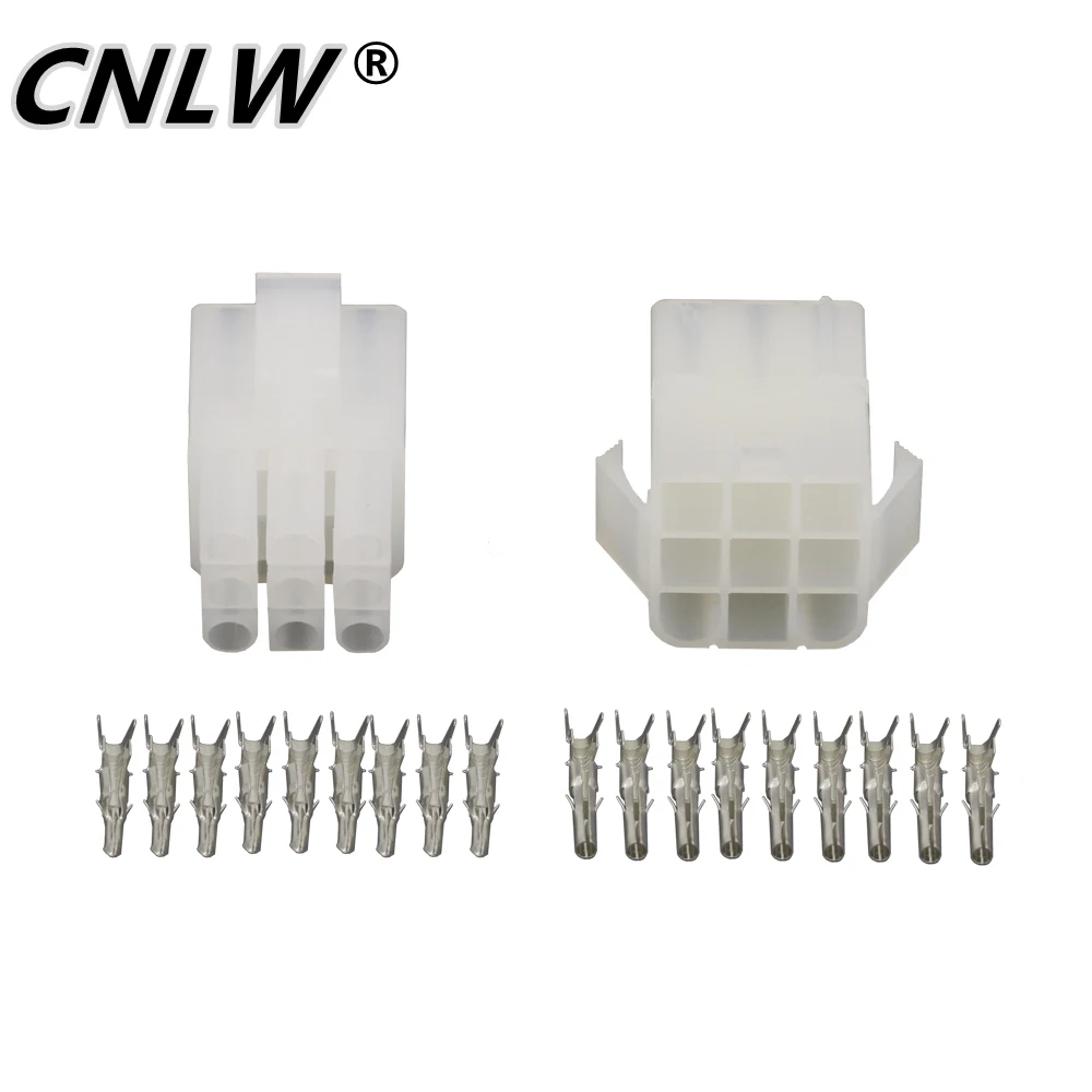 5 Sets 9 Pin L6.2-9P Connector Plug with Wings Male and Female Air Docking Connector 6.2mm Pitch Electrical Connector
5 Sets 9 Pin L6.2-9P Connector Plug with Wings Male and Female Air Docking Connector 6.2mm Pitch Electrical Connector