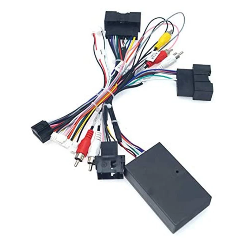 Car 16PIN Audio Power Cord Radio Wiring Harness with Canbus Box for Ford Focus F150 Ranger 2012-2015
Car 16PIN Audio Power Cord Radio Wiring Harness with Canbus Box for Ford Focus F150 Ranger 2012-2015
