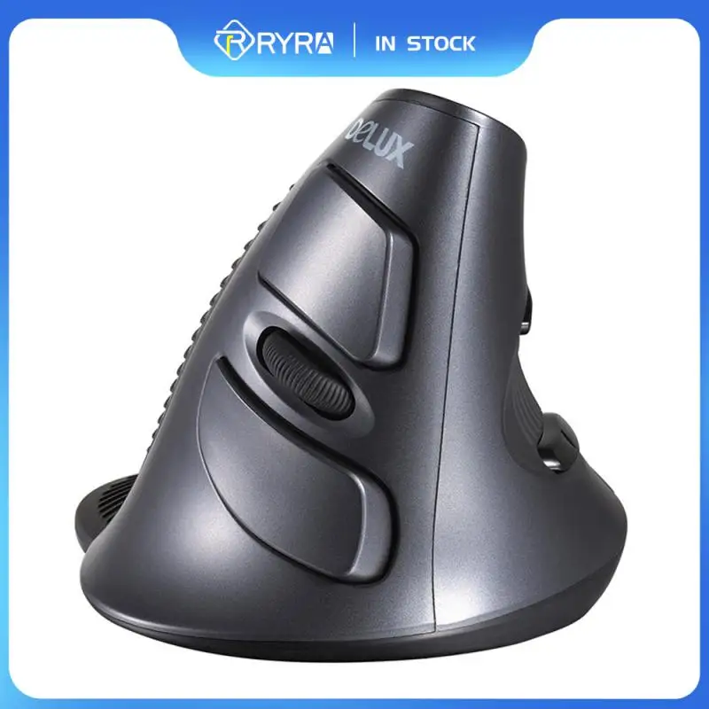 RYRA Ergonomic Vertical Wired Mouse 6 Buttons 1600DPI Adjustable Optical Mice Detachable Structure For PC Laptop Office Game
RYRA Ergonomic Vertical Wired Mouse 6 Buttons 1600DPI Adjustable Optical Mice Detachable Structure For PC Laptop Office Game