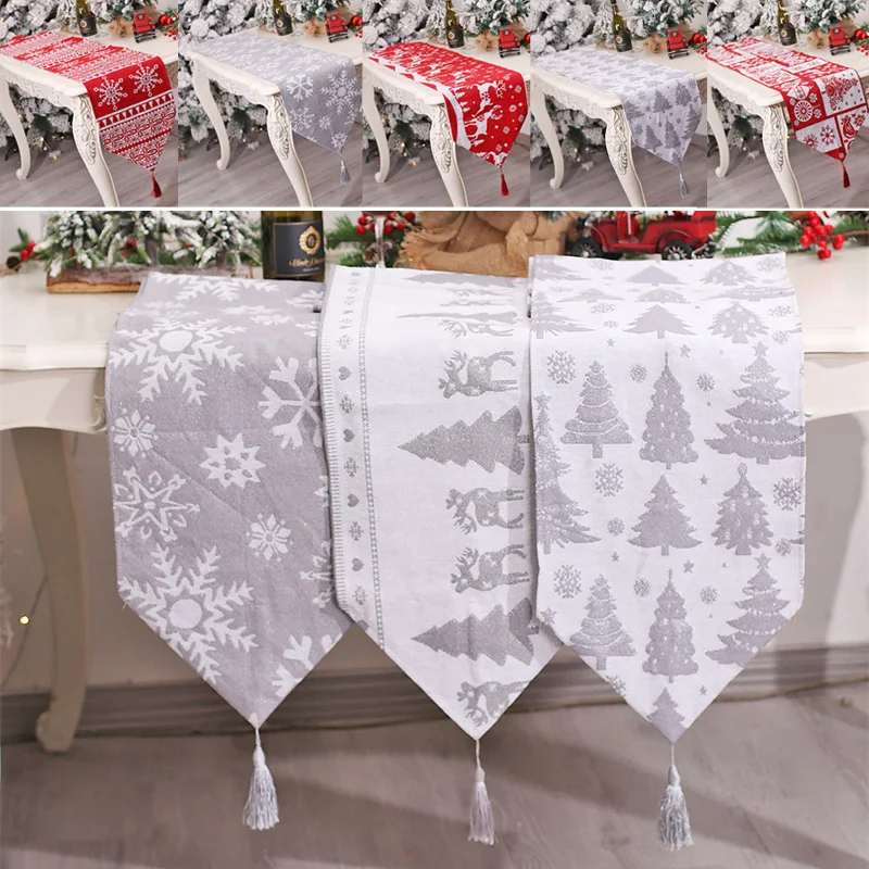Рождественская скатерть в виде снежинки, лося, Рождественская настольная подставка, украшения, подставка, рождественские украшения для дом...
Рождественская скатерть в виде снежинки, лося, Рождественская настольная подставка, украшения, подставка, рождественские украшения для дом...