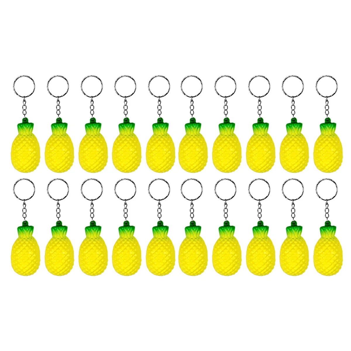 20 Pack Pineapple Keychains,Pineapple Stress Relieve Toys,Fruit Keychains for Party Favors and School Carnival Prizes
20 Pack Pineapple Keychains,Pineapple Stress Relieve Toys,Fruit Keychains for Party Favors and School Carnival Prizes