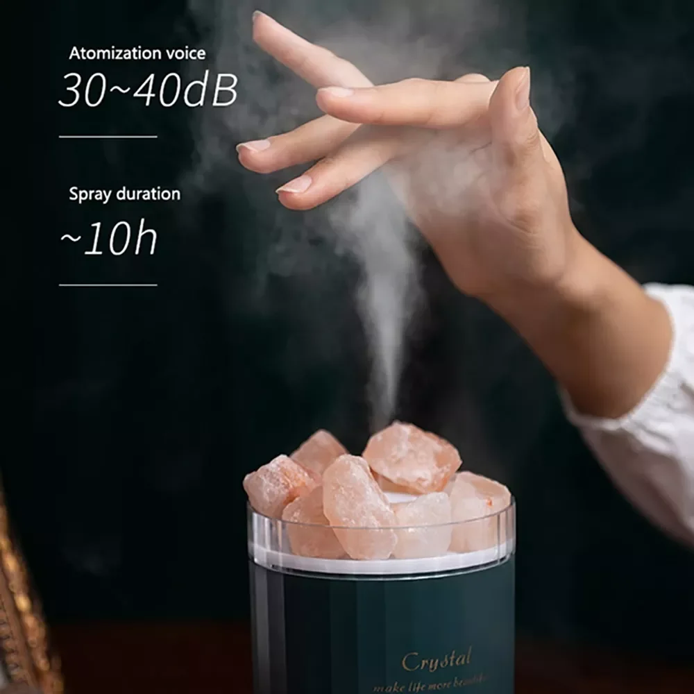 Wireless Aroma Essential Oil Diffuser Portable Crystal Aromatheraphy Humidifier Air Humidificador with Atmosphere Lamp Home
Wireless Aroma Essential Oil Diffuser Portable Crystal Aromatheraphy Humidifier Air Humidificador with Atmosphere Lamp Home