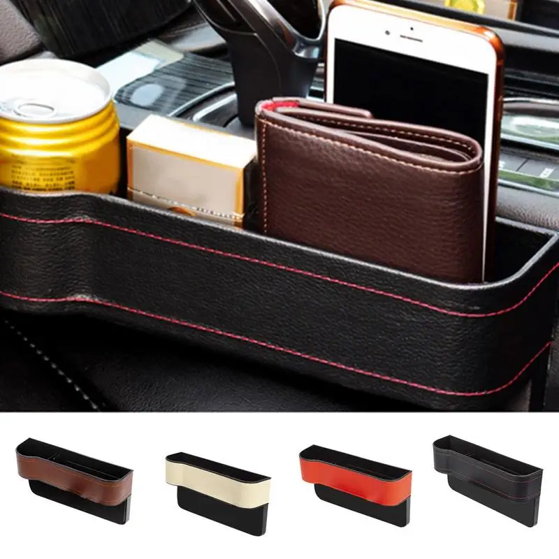 PU Leather Car Organizer Front Seat Collection Containers Flexible Seat Slit Pockets Auto Styling Car Interior Accessories
PU Leather Car Organizer Front Seat Collection Containers Flexible Seat Slit Pockets Auto Styling Car Interior Accessories