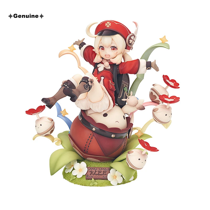 Официальная фигурка игры Genshin Impact Spark Knight Klee Косплей 1/7 ABS и ПВХ кукла аниме мультяшная статуя детские игрушки подарок на Хэллоуин
Официальная фигурка игры Genshin Impact Spark Knight Klee Косплей 1/7 ABS и ПВХ кукла аниме мультяшная статуя детские игрушки подарок на Хэллоуин