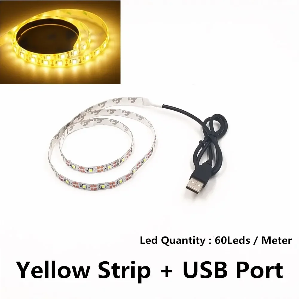 USB светодиодная лента WIXOLighting SMD3528 5В
USB светодиодная лента WIXOLighting SMD3528 5В