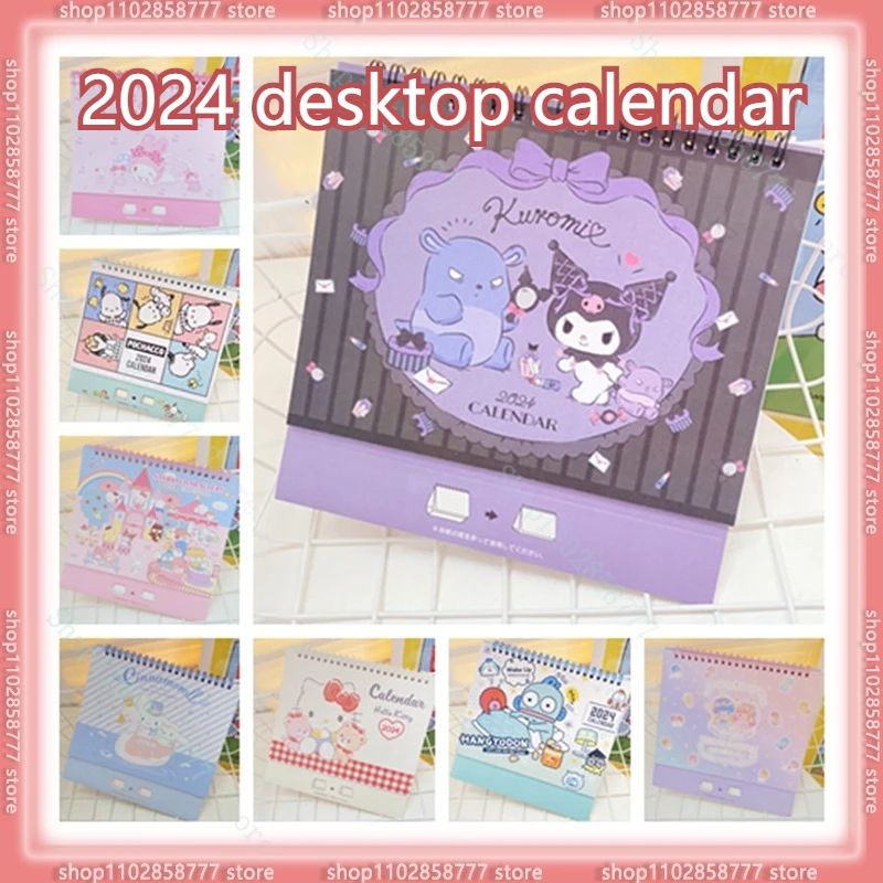 Настольный календарь 2024 Sanrio Melody Twin Star Coil Ben Pacha Dog, мультяшный милый Настольный маленький календарь, памятный подарок, украшение
Настольный календарь 2024 Sanrio Melody Twin Star Coil Ben Pacha Dog, мультяшный милый Настольный маленький календарь, памятный подарок, украшение