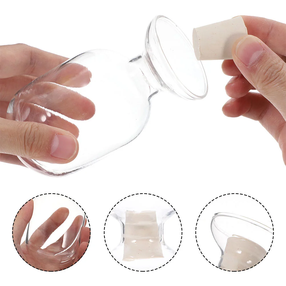 3 Pcs Fancy Matches Bottle Glass Holder Clear Lid Stick Decorative Cloche Transparent Display
3 Pcs Fancy Matches Bottle Glass Holder Clear Lid Stick Decorative Cloche Transparent Display