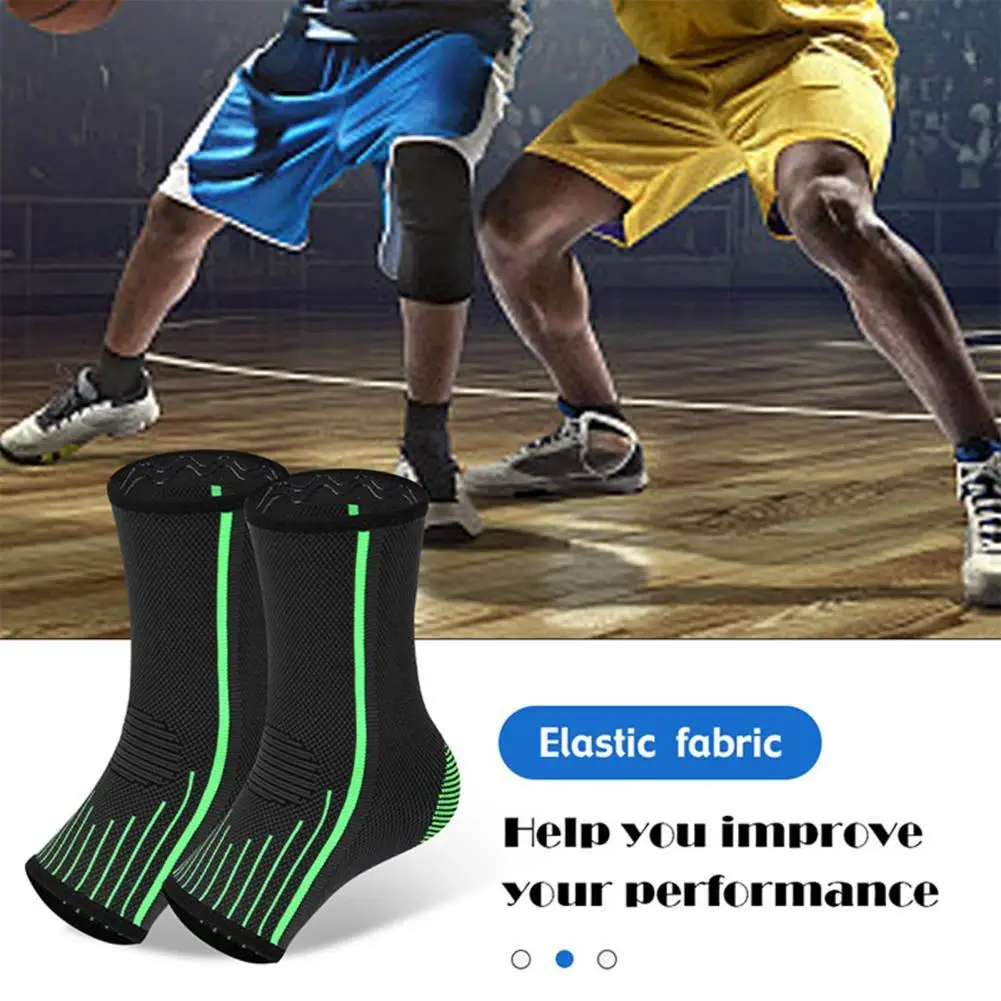 Breathable Ankle Brace Relief Pain Reusable Elastic Compression Wrap Ankle Sleeve Sports Equipment 
Breathable Ankle Brace Relief Pain Reusable Elastic Compression Wrap Ankle Sleeve Sports Equipment