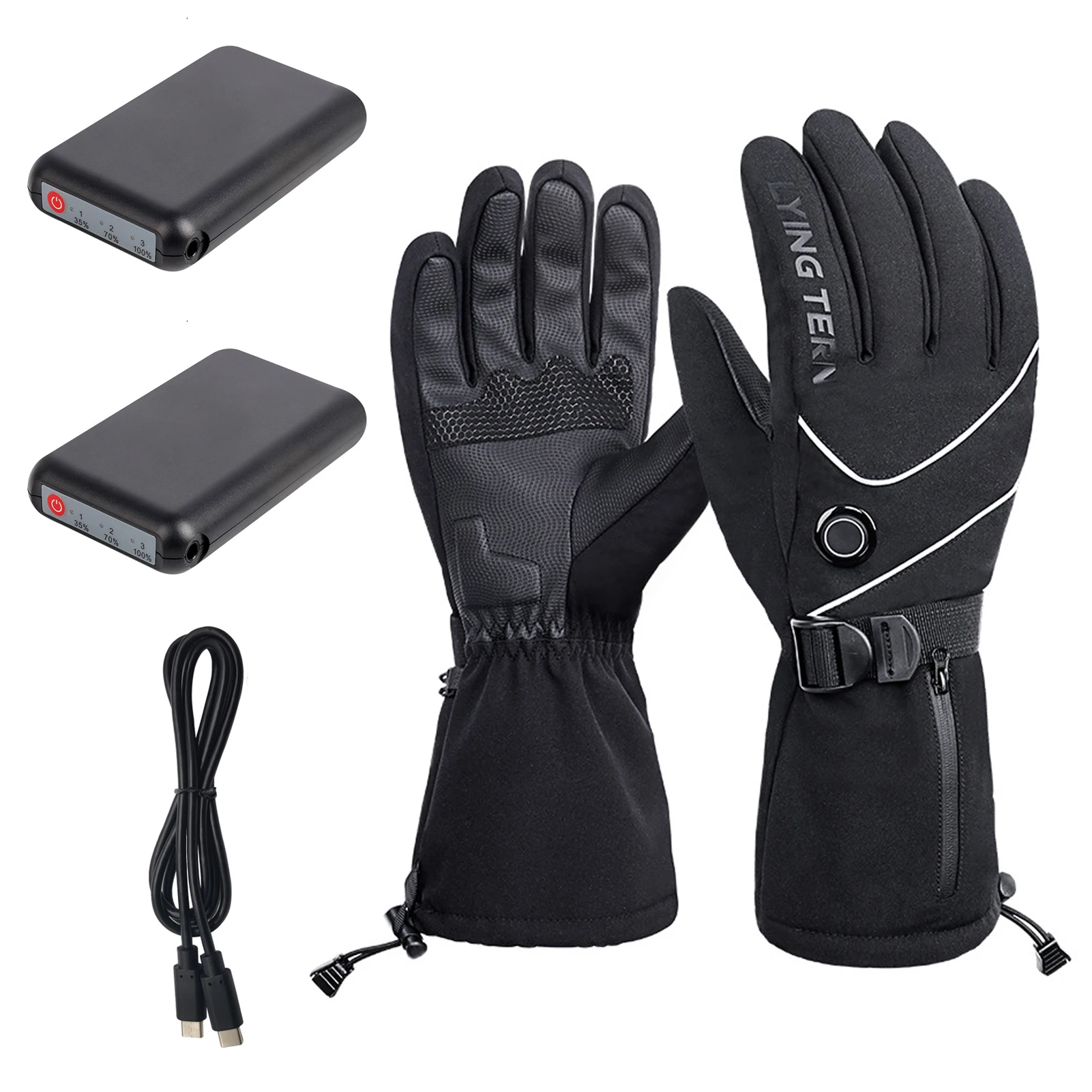 Chargeable Heated Gloves 4000mAh Battery Chargeable Heated Gloves 4000mAh Battery Gloves Hand Warmers Gloves Three-Speed
Chargeable Heated Gloves 4000mAh Battery Chargeable Heated Gloves 4000mAh Battery Gloves Hand Warmers Gloves Three-Speed