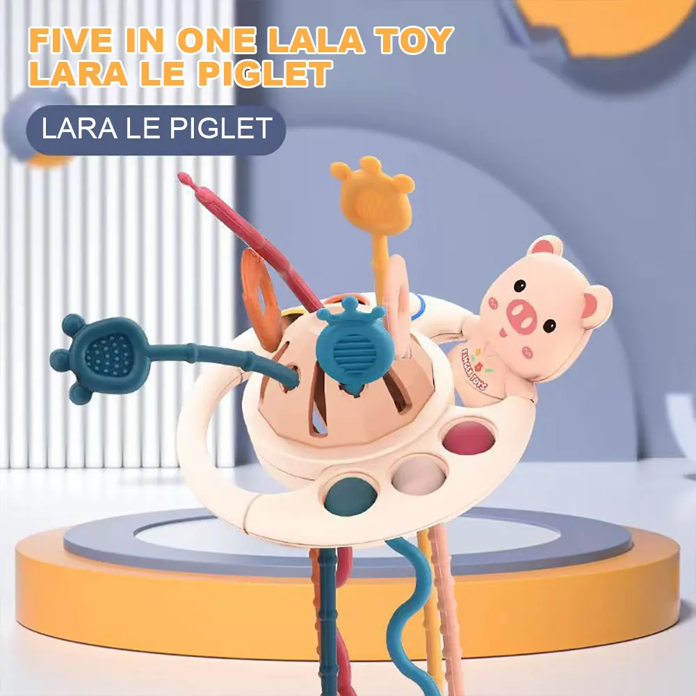 Montessori Developmental Sensory Toys Multipurpose Silicone Pull String Educational Toys Early Education Toys for Children Gifts
Montessori Developmental Sensory Toys Multipurpose Silicone Pull String Educational Toys Early Education Toys for Children Gifts