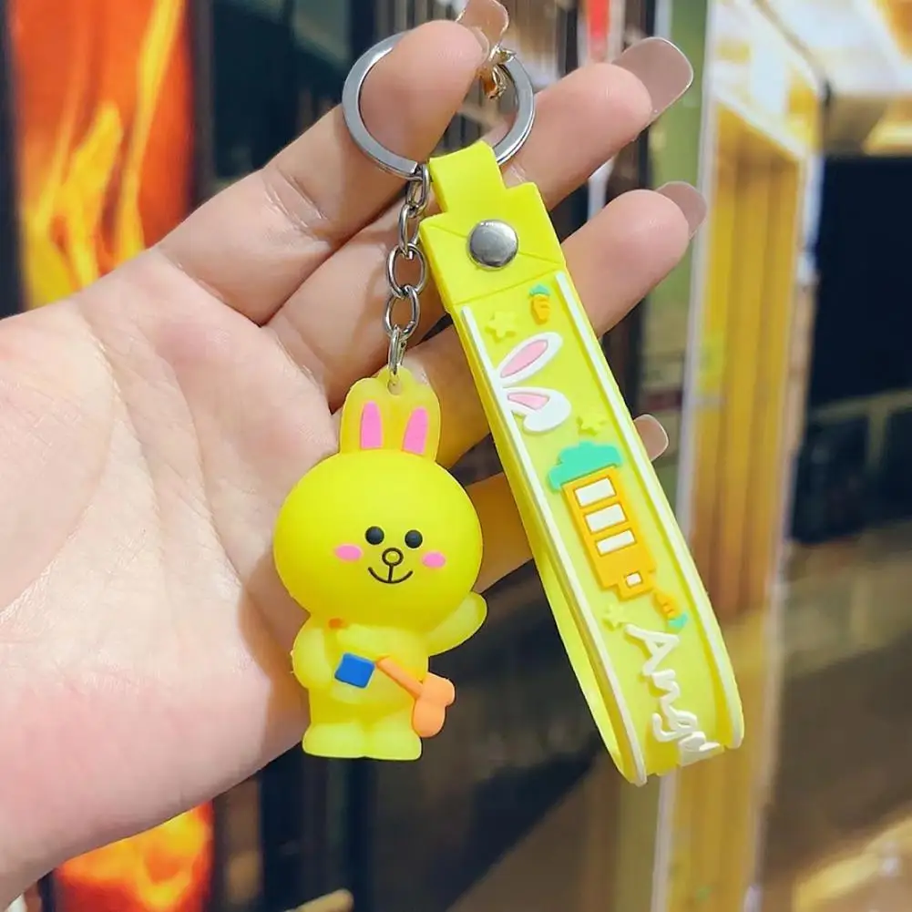 Adorable Appearance Anti-scratch Decorative Colorful Rabbit Style Keychain Pendant Toy Gift Keychain Decor for Kids
Adorable Appearance Anti-scratch Decorative Colorful Rabbit Style Keychain Pendant Toy Gift Keychain Decor for Kids