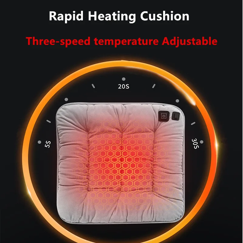 Factory Supply New Design Rapid Heating Pad Carbon Fiber Heat Pad 3-speed Temperature Adjustable Cushion Heating Pad for Winter
Factory Supply New Design Rapid Heating Pad Carbon Fiber Heat Pad 3-speed Temperature Adjustable Cushion Heating Pad for Winter
