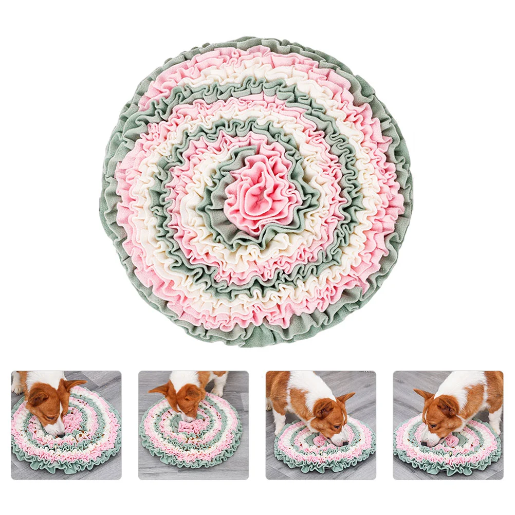 Snuffle Mat Dogs Flower Slow Feeding Mat Non Educational Blankets for Puppy Cat Small and
Snuffle Mat Dogs Flower Slow Feeding Mat Non Educational Blankets for Puppy Cat Small and