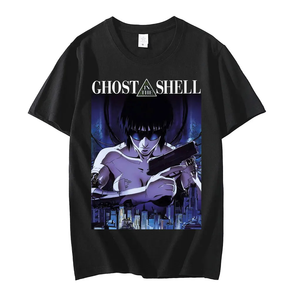 Manga Ghost In The Shell Kusanagi Motoko T-Shirt Anime Graphic Print T Shirts Oversized Clothes Cotton Short Sleeve Tee Shirt
Manga Ghost In The Shell Kusanagi Motoko T-Shirt Anime Graphic Print T Shirts Oversized Clothes Cotton Short Sleeve Tee Shirt