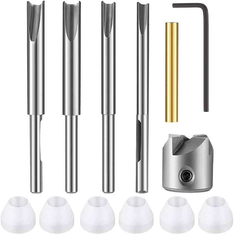 13 Pieces Pen Barrel with Pen Bushings Mill Trimmer Set 7mm 8mm 3/8 Inch 10mm Cutter Shafts for Woodworking Pen Kit
13 Pieces Pen Barrel with Pen Bushings Mill Trimmer Set 7mm 8mm 3/8 Inch 10mm Cutter Shafts for Woodworking Pen Kit