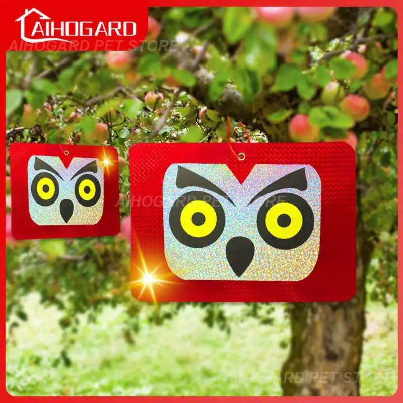 Balcony Bird Repellent Owl Agricultural Garden Laser Reflective Bird Repellent Tool Double-sided Bird Repelling Tablet
Balcony Bird Repellent Owl Agricultural Garden Laser Reflective Bird Repellent Tool Double-sided Bird Repelling Tablet
