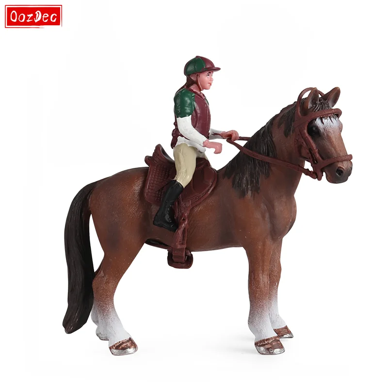 OozDec Horse Model 10.5*12.5CM Brown Emulational Horseman Horse Animals Playset Figurine Cute Educational Kids Toy Gift 
OozDec Horse Model 10.5*12.5CM Brown Emulational Horseman Horse Animals Playset Figurine Cute Educational Kids Toy Gift